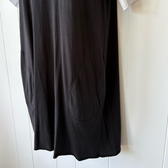 ATM Anthony Thomas Melillo Jersey Striped Sleeve Mini Dress | Size Small - Picture 7 of 11